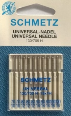SCHMETZ AGHI UNIVERSALI NO. 70-100 - SCHMETZ UNIVERSAL NADELN NR. 70-100